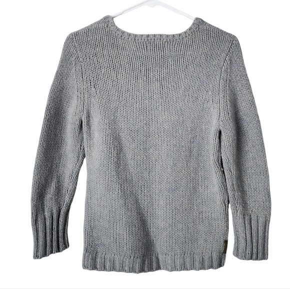 ABERCROMBIE & FITCH x VINTAGE wool knit sweater in blue size L - Picture 2 of 7